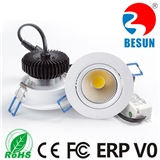 Newest COB 6W Dimmable LED downlight with 3 years warranty