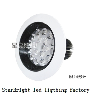 Star bright glare of high-grade 18X1WLED Ceiling Ceiling Ceiling LED Spotlight luxury