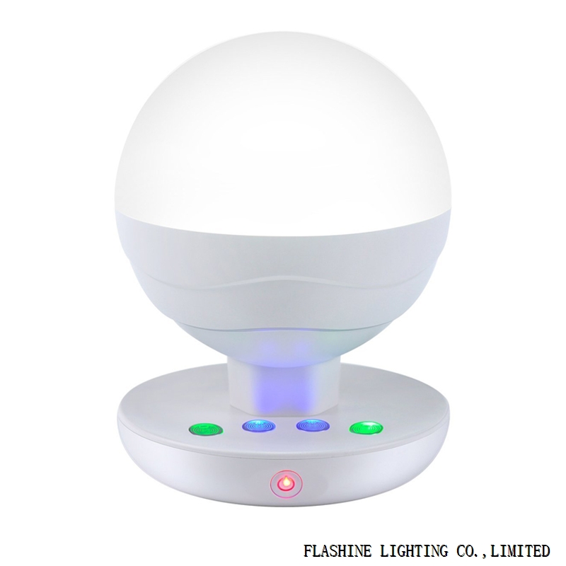 Portable LED Bedside Lamp / Night Light / Camping Lantern - S101,White