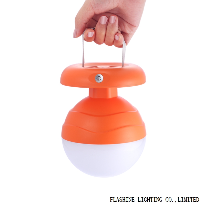 Portable LED Bedside Lamp / Night Light / Camping Lantern - S101,Orange