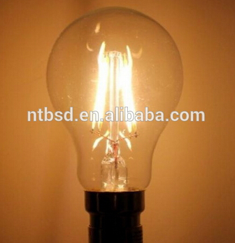 A60 E27 6W LED filament bulb 3000K