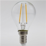 Clear glass/Frost antique 3W G45 E14 220--240V LED filament bulb