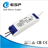 plastic case 30w 40w constant current 1100ma led power driver with KC