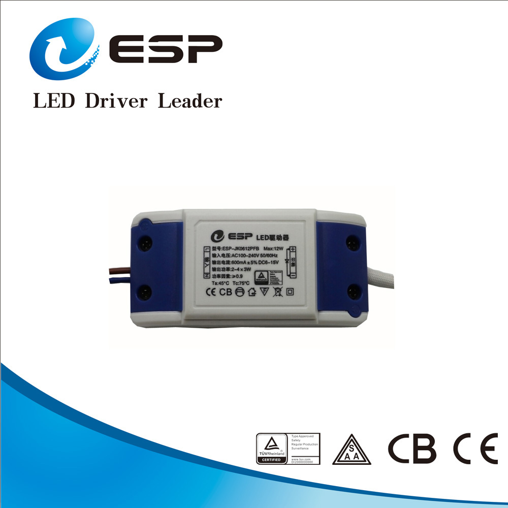 ESP led driver 3w 4w 5w 300ma for led panel light with CB CE TUV