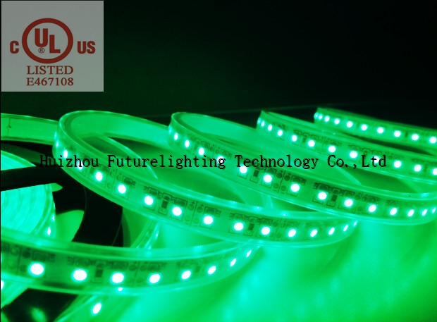 LED Flexible Strips 3528 Green 120leds/M UL(cUL) Certification 