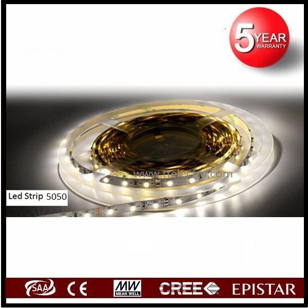 For project use ,5050 led strip lighting waterproof 220 V