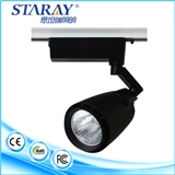 factory direct sale high quality ce approval aluminum black 30w led cob track lights