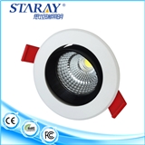 7w hotel projects lighting ce approval anti glare adjustable recessed led downlights