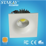 mini square shape 2 years warranty recessed mounted 3w led cob ceiling light