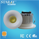 staraylight mini shape factory price 2 years warranty recessed mounted 3w led cob ceiling light