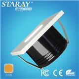 Square shape manufactuer price staraylight 2 years warranty recessed mounted 3w led cob ceiling ligh