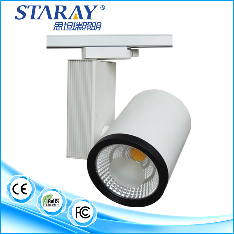 2 years warranty 3 wires 18w cob led spot track light
