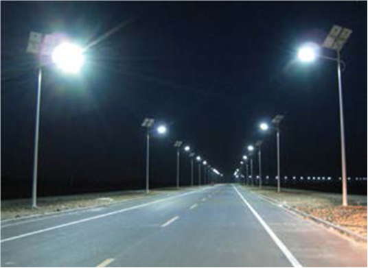 20W LED solar street light