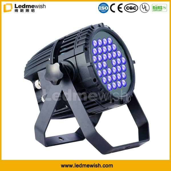36x3w CE outdoor led uv black light for architecture