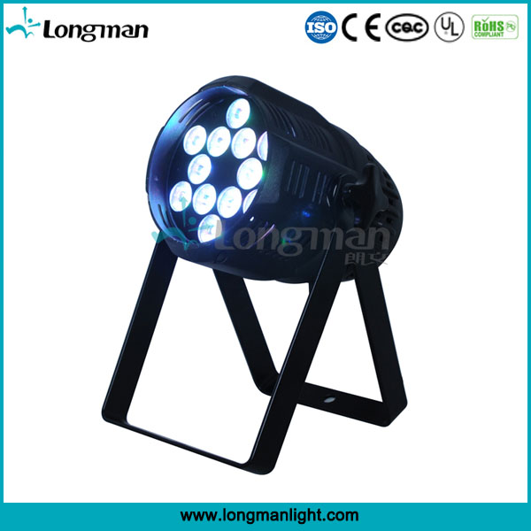 CE 12pcs 10w rgbw LED par Light for stage