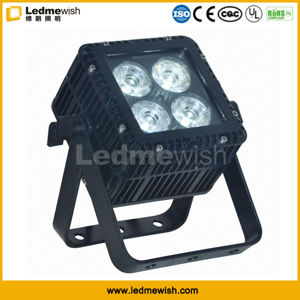 RoHS DMX 4 *15W Ostar RGBW LED aluminum quad color led par light