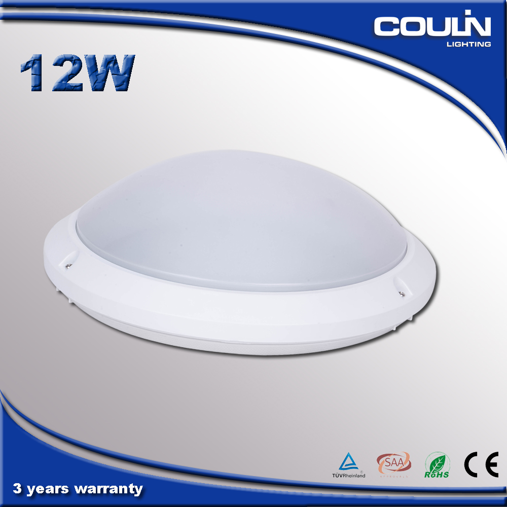  Coulin IP54 12W 1000LM surface mount round led ceiling light fixture 