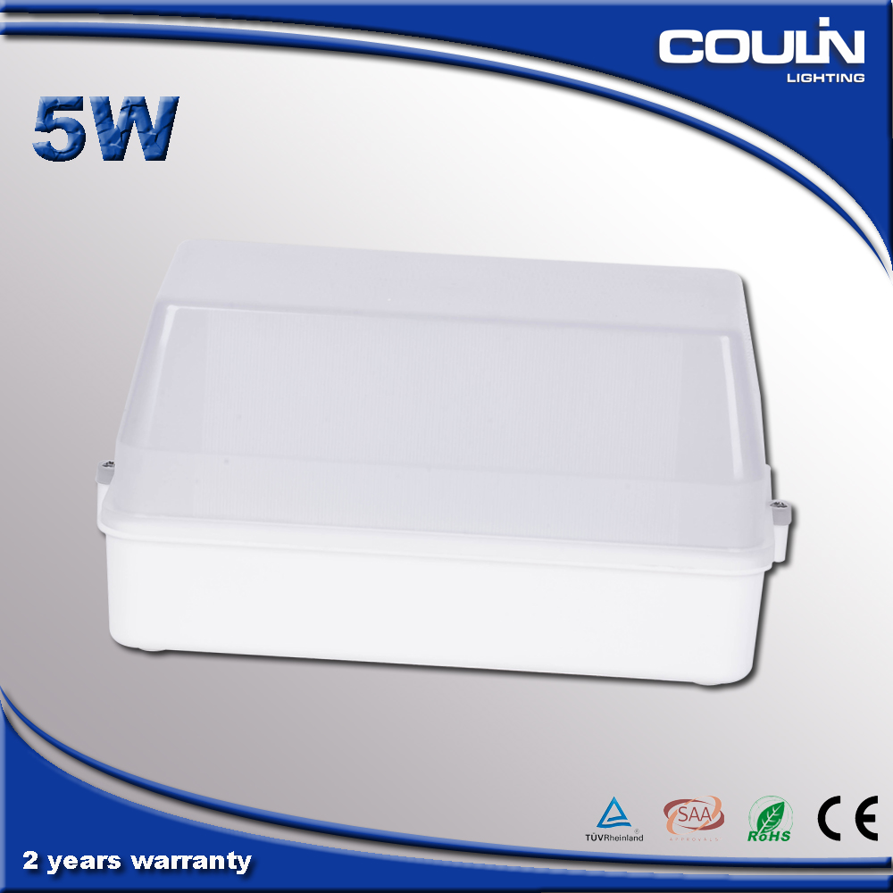 Coulin IP20 5W square shape led ceiling lightling light,led retrofit ceiling light 