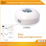 2016 led dali human body and light motion sensor for commercial lighting control system