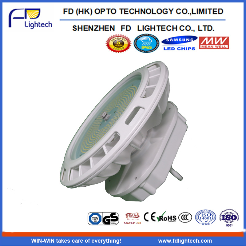 DB Series 150w Round LED High Bay Light Meanwell Driver UL TUV SAA Certificated 5years warranty