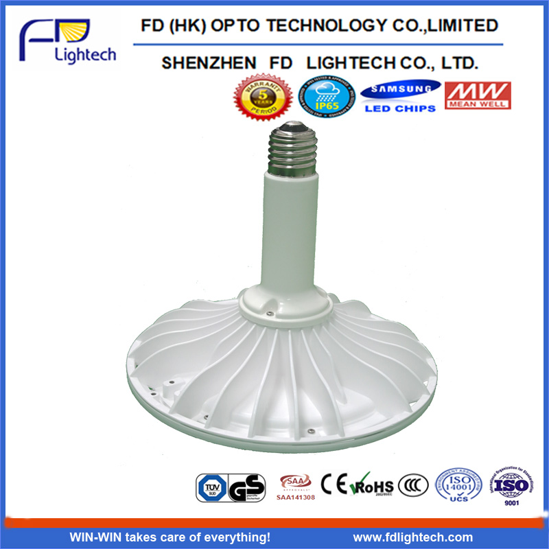 100W E40 LED High Bay lights Round shape 5years warranty CE TUV ERP UL Listed 