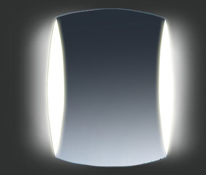 IP44 frosted glass LED mirror bathroom light YY-BM012