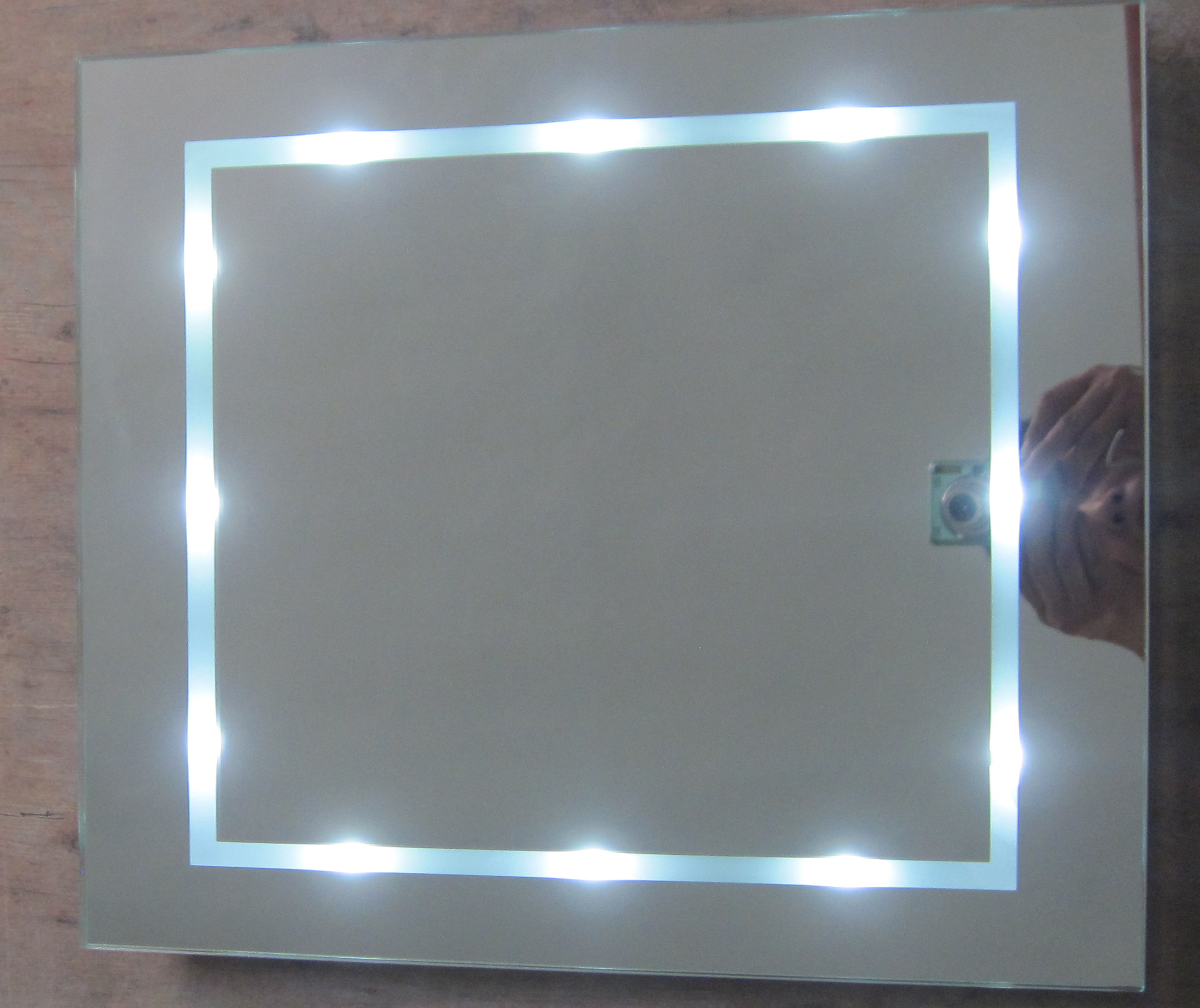 IP44 frosted glass LED mirror bathroom light YY-BM013