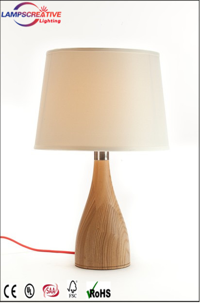 Tripod Wood Table Lamp for Bedroom Light LCT-JM