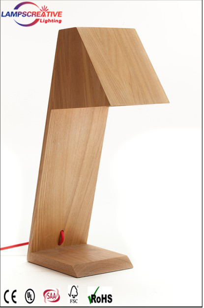New model fashionable European cute wood desk lampLCT-AH