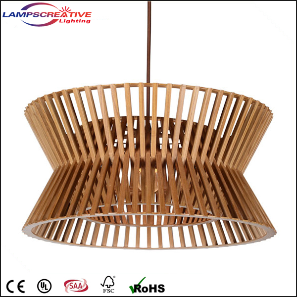  Rustic Country Modern Bamboo Shade Ceiling Lights 