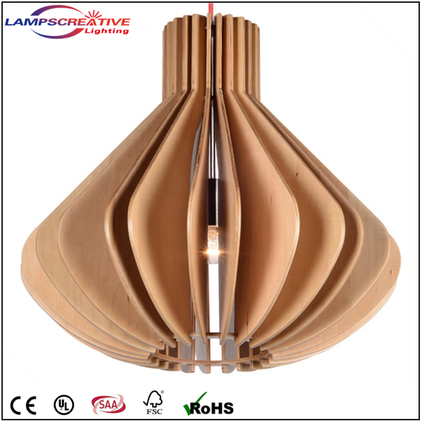 Hanging Lamps made by Plywood Nature Wooden 