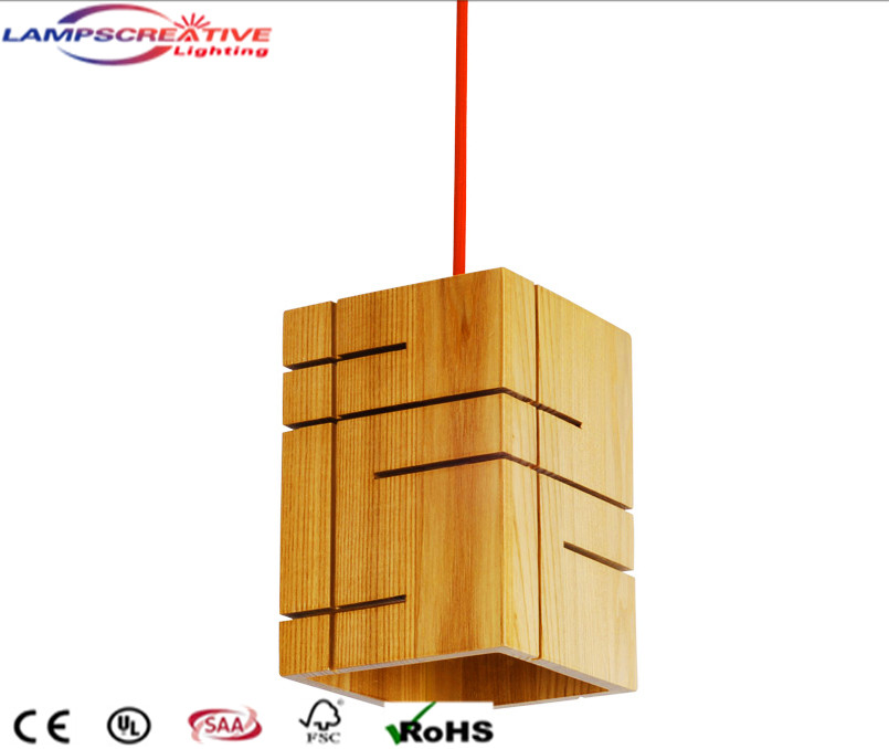 Handmake wooden fashion pendant lamp