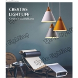 Wood and Aluminum Pendant Lamp Restaurant Bar Coffee Dining Room LED Hanging Light Fixture