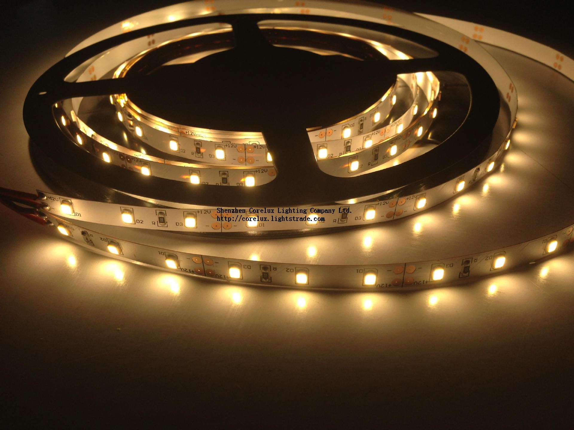 12V Warm White Led Flexible Strip 2835 300Leds Waterproof Or Nonwaterproof For Decorating 