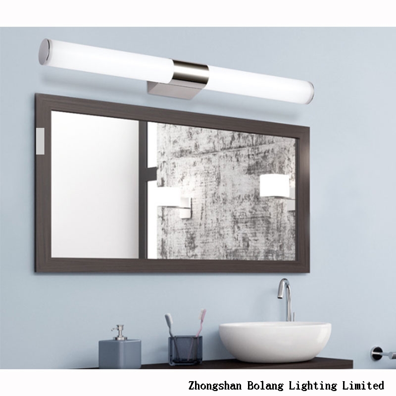 Acrylic line indoor mirror light 6020-8w 220v ac ce Rohs