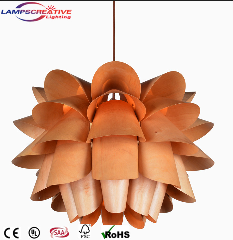 Plywood Hot sale pendant lamps Wooden Lamps 