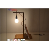 Hot Sale 2014 Design Ash Wood Reading Lamp LCT-ZH