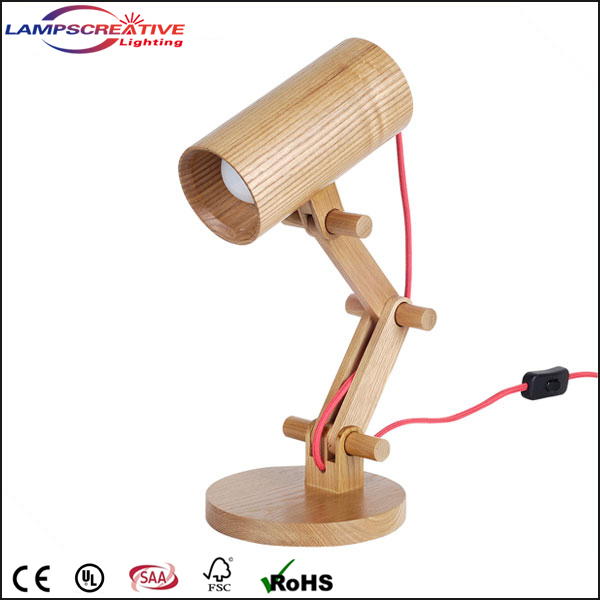 Whole Wooden Lamp for Children Lovely LCT-SKZ