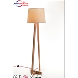  Modern homely decorative unique wooden floor lamp LCD-BL