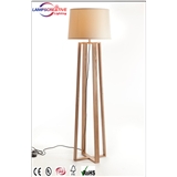 Unique modern furniture collocation wood floor lamp for hall or liviing room LCD-LD