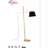 China supplier funky artistic wooden floor lamp for indoor decotation LCD-NY