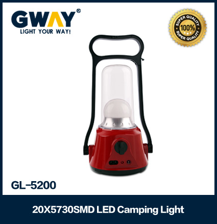 20pcs of 5730SMD LED emergency camping light