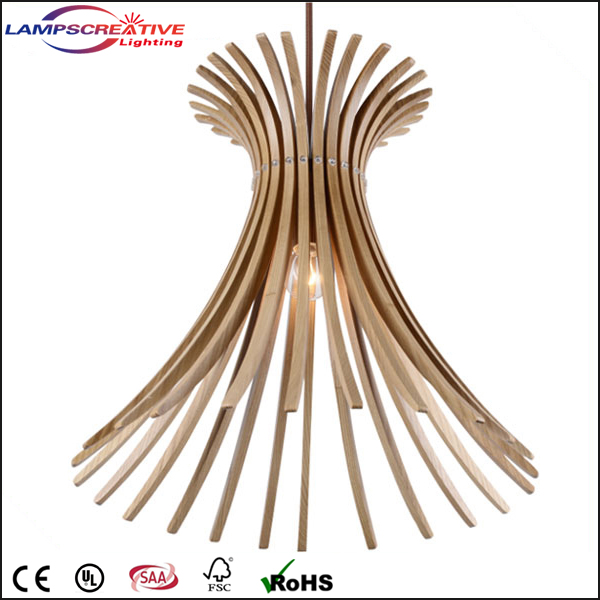 Wooden pendant lamp wooden lamp holder wooden 