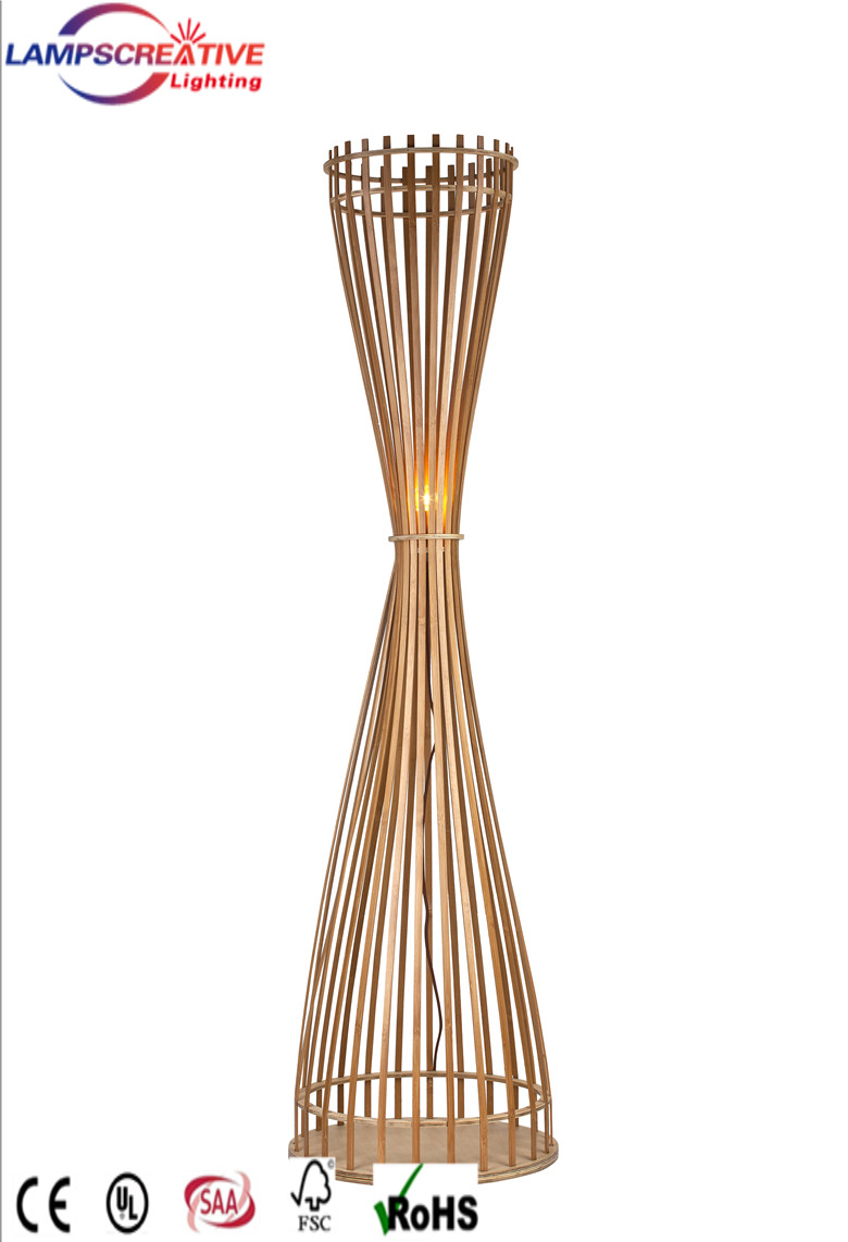 Modem European wood pendant lamp