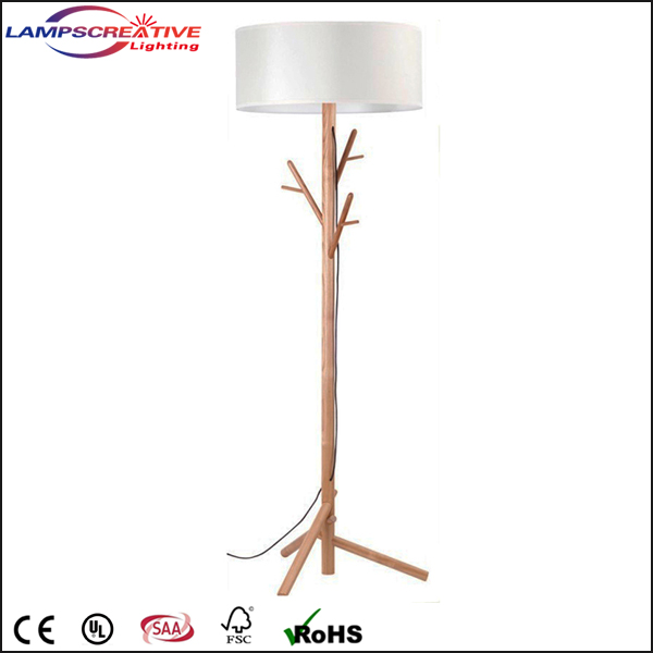 Modern Handmade Wooden Floor Lamp Tree Lamp LCD-XFH