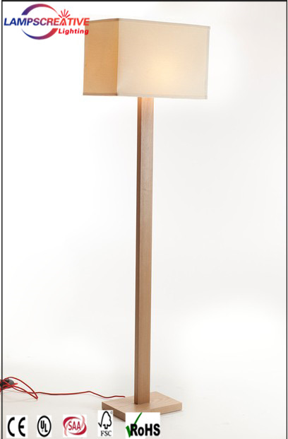 tel metal and wood lamp for table and floor LCD-ZS