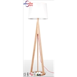 Zhongshan Guzhen popular natural wood floor lamp LCD-HL
