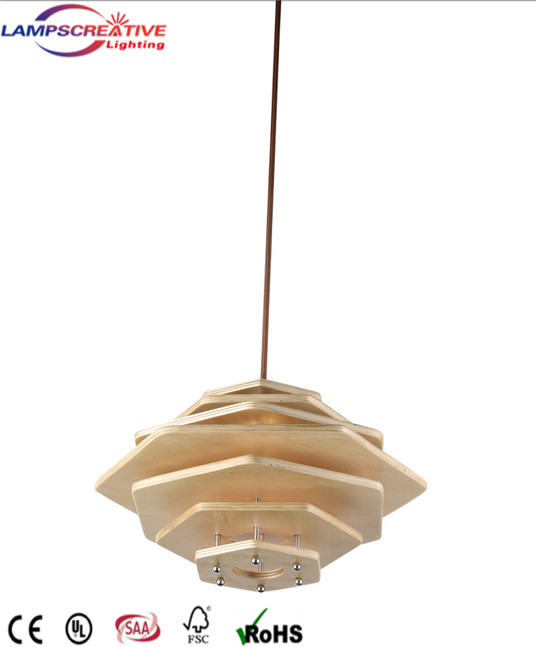 UFO SHADE Wooden Modern Home Decoration 