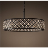 Modern luxury iron chandelier lights for 5 star hotel bedroom