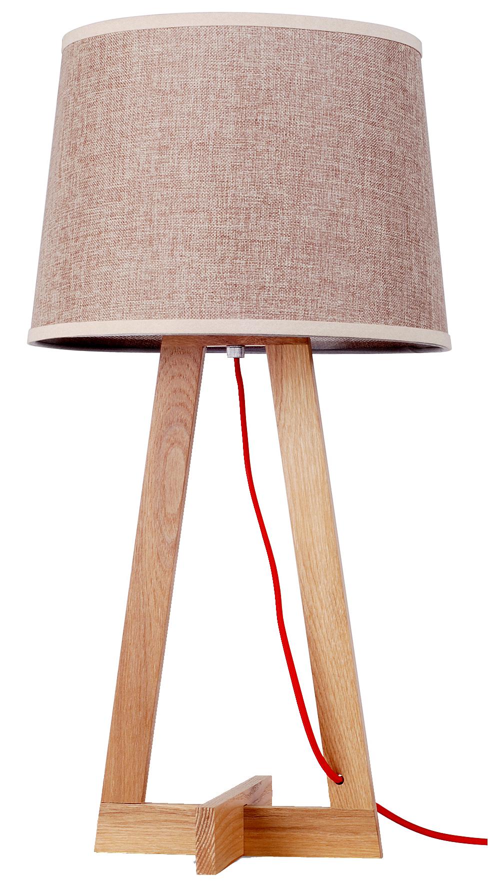 Contemporary wooden table lamp desk lamp